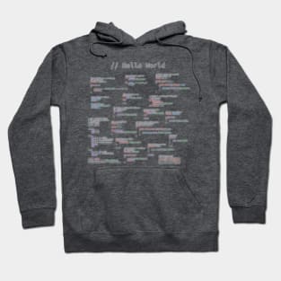 Hello World (Light Theme) Hoodie